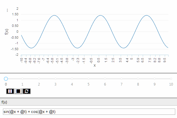 gif of final calculator